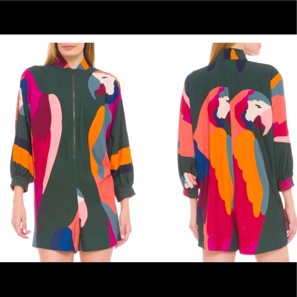 Farm Rio - NWT - Long Sleeve Romper